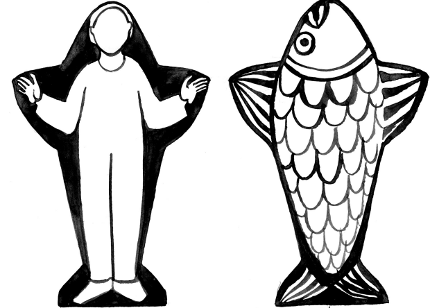 Capture bonhomme poisson