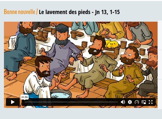 lavement des pieds