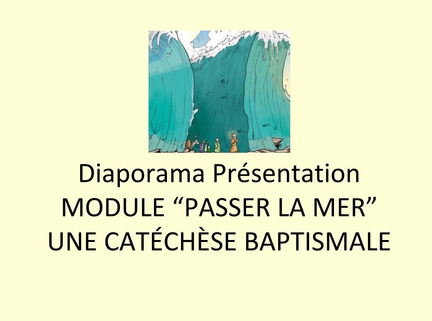 Capture diaporama sacrement