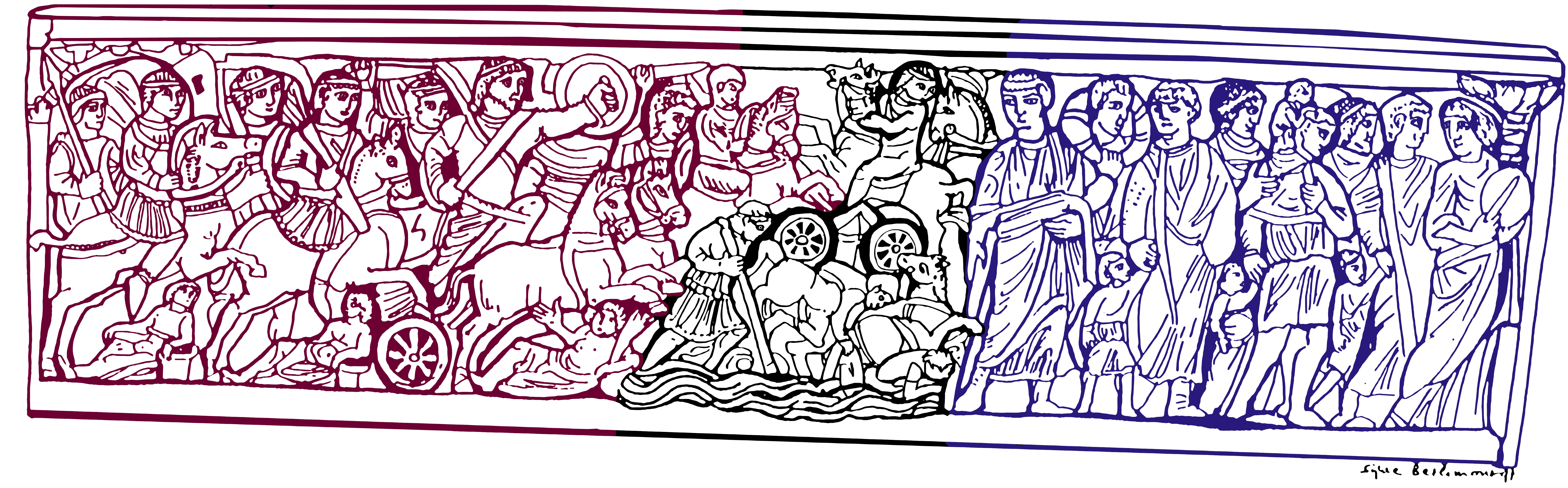 sarcophage C 2025 côté gauche et droit