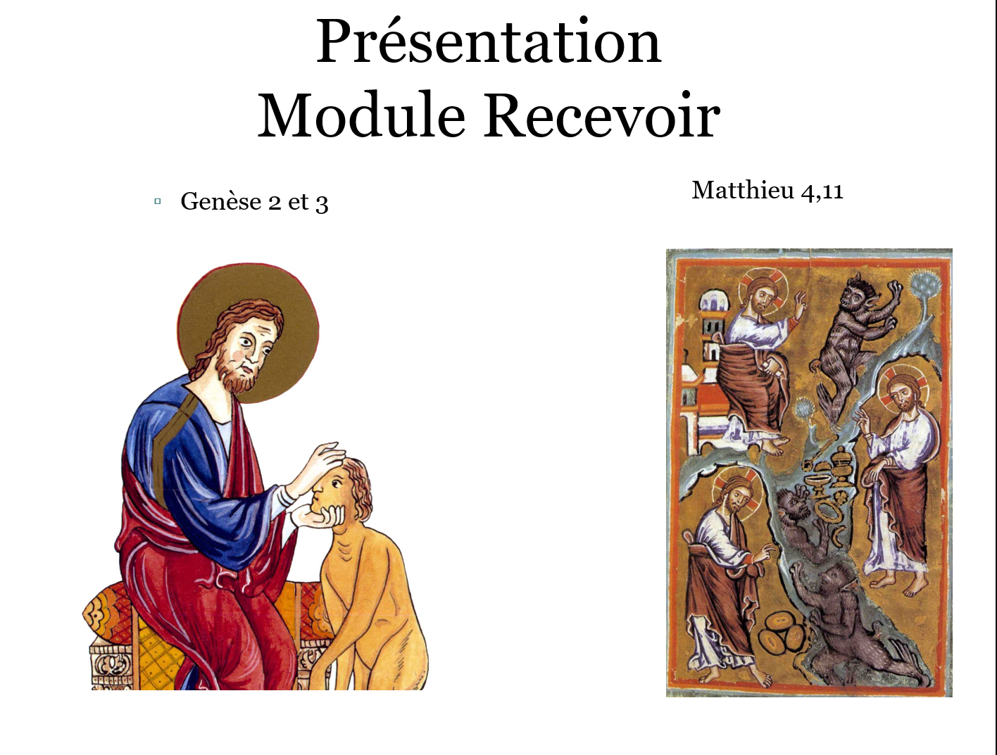 Capture décran presentation
